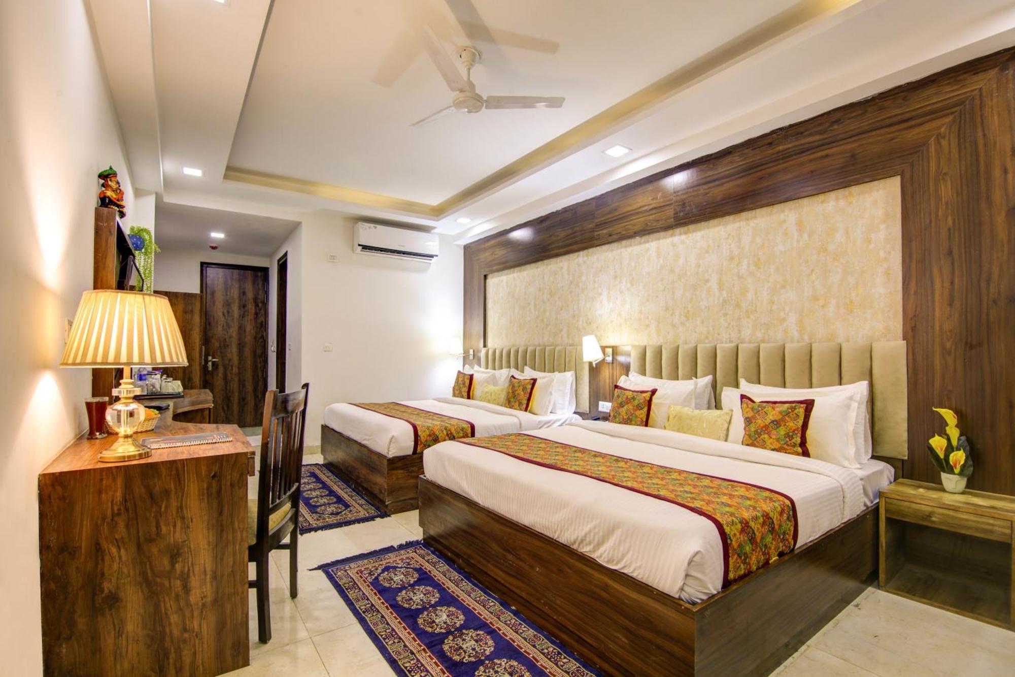 Hotel The Prithvi Near Delhi Airport نيودلهي المظهر الخارجي الصورة