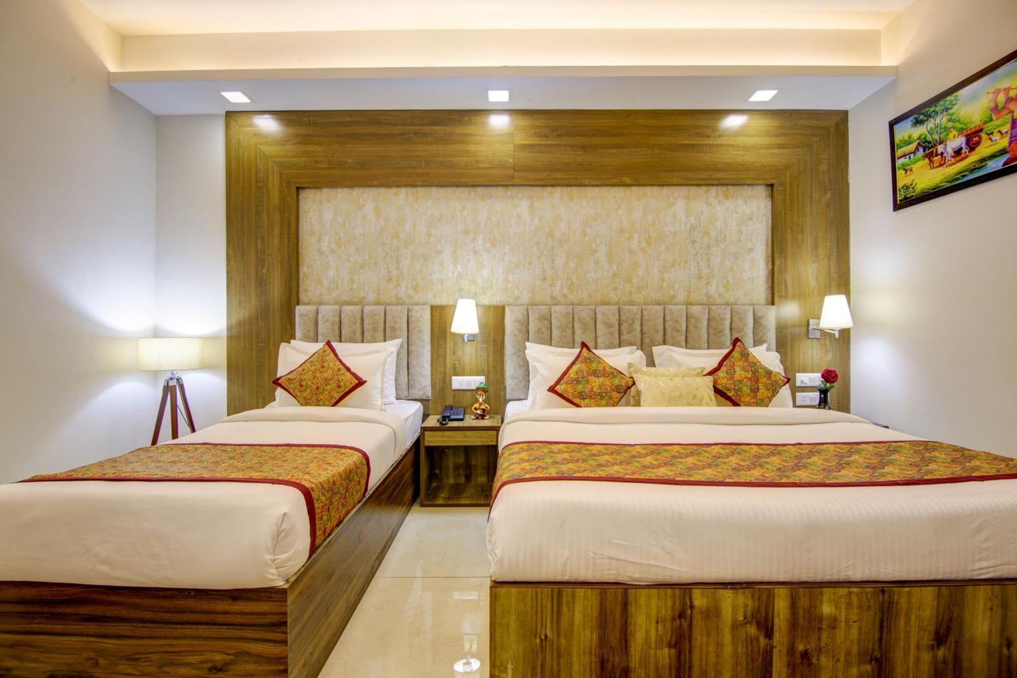 Hotel The Prithvi Near Delhi Airport نيودلهي المظهر الخارجي الصورة