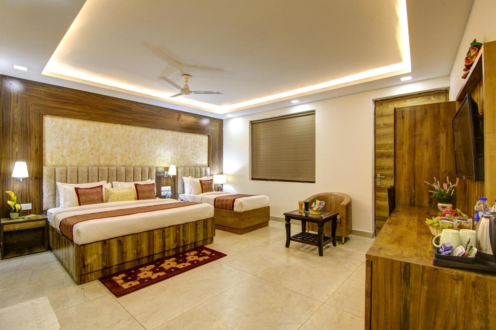 Hotel The Prithvi Near Delhi Airport نيودلهي المظهر الخارجي الصورة