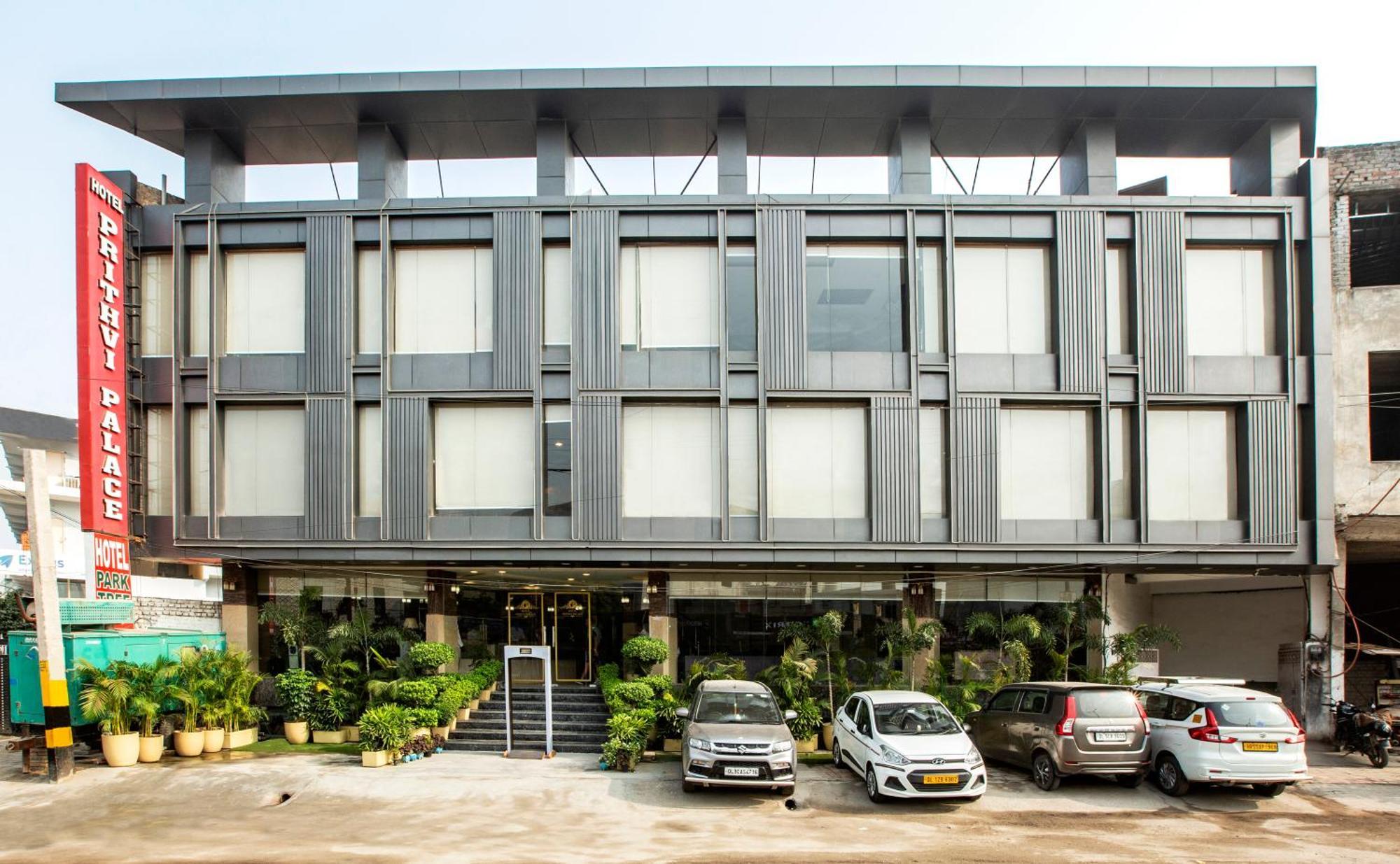 Hotel The Prithvi Near Delhi Airport نيودلهي المظهر الخارجي الصورة