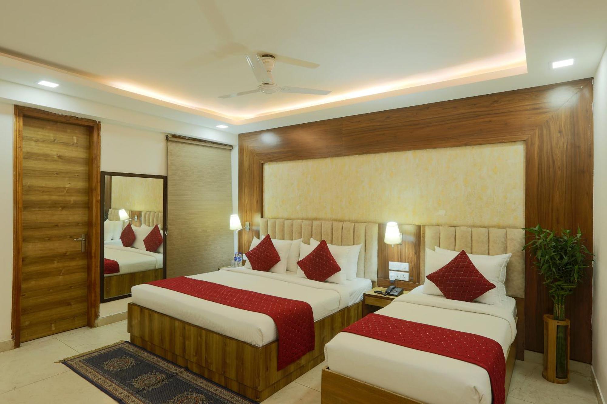 Hotel The Prithvi Near Delhi Airport نيودلهي المظهر الخارجي الصورة