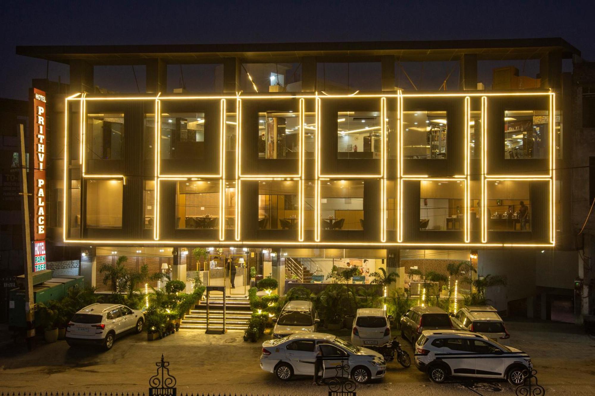 Hotel The Prithvi Near Delhi Airport نيودلهي المظهر الخارجي الصورة