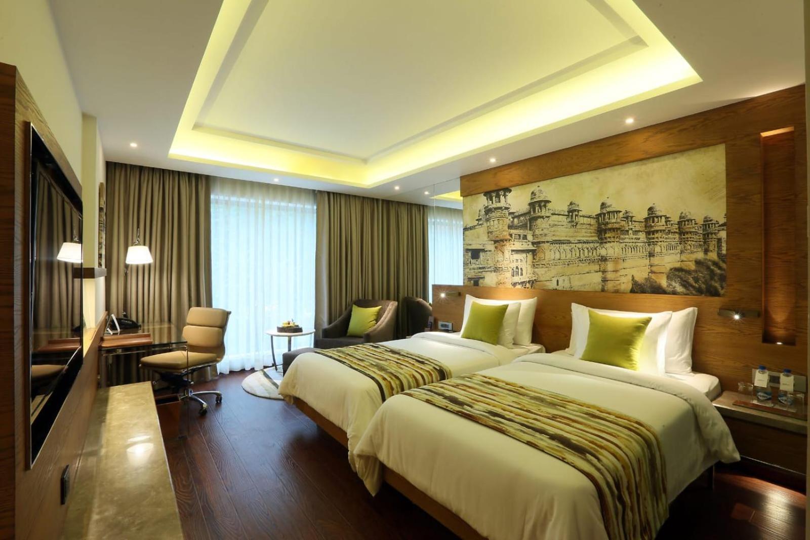 Hotel The Prithvi Near Delhi Airport نيودلهي المظهر الخارجي الصورة