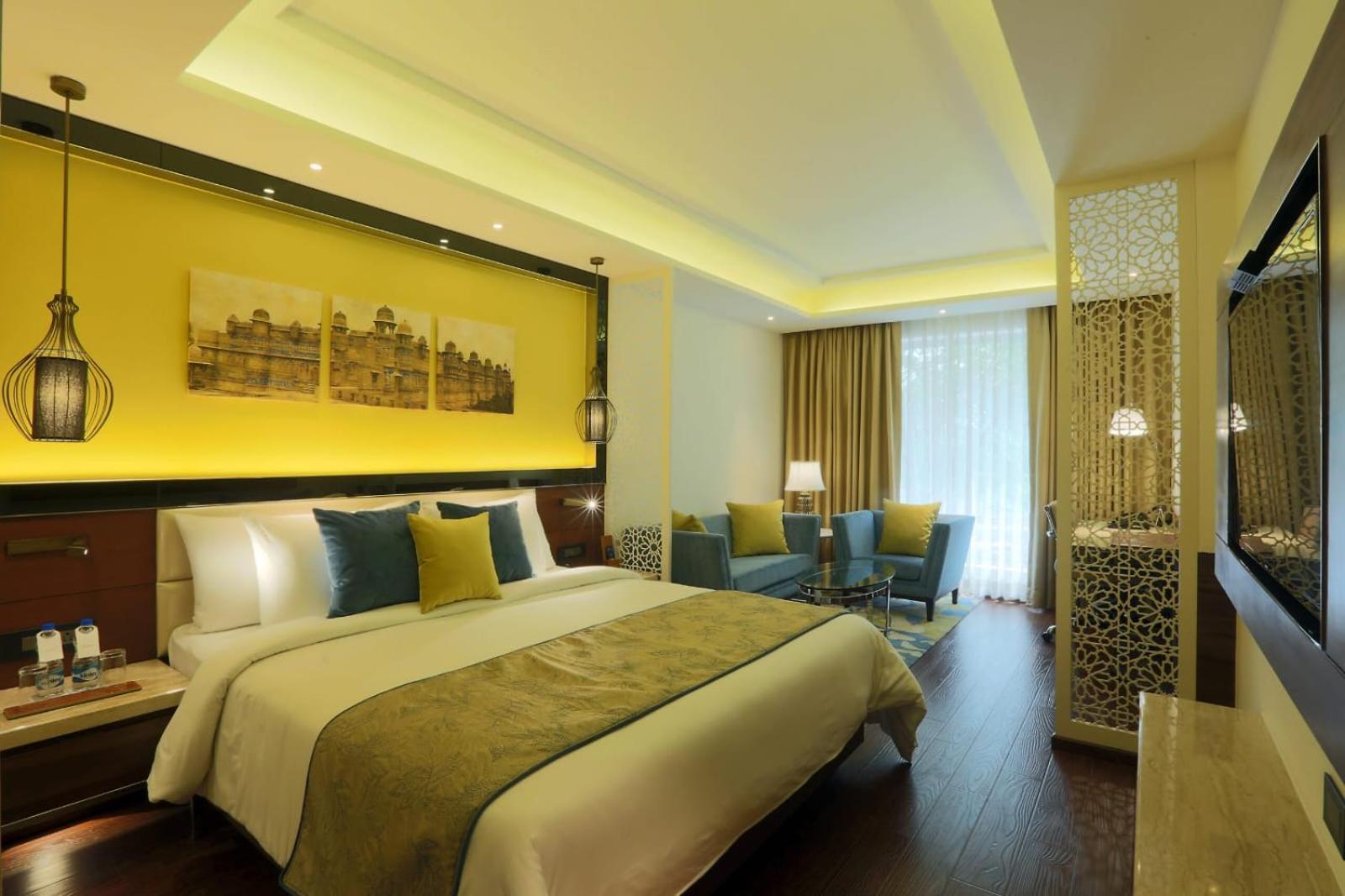 Hotel The Prithvi Near Delhi Airport نيودلهي المظهر الخارجي الصورة